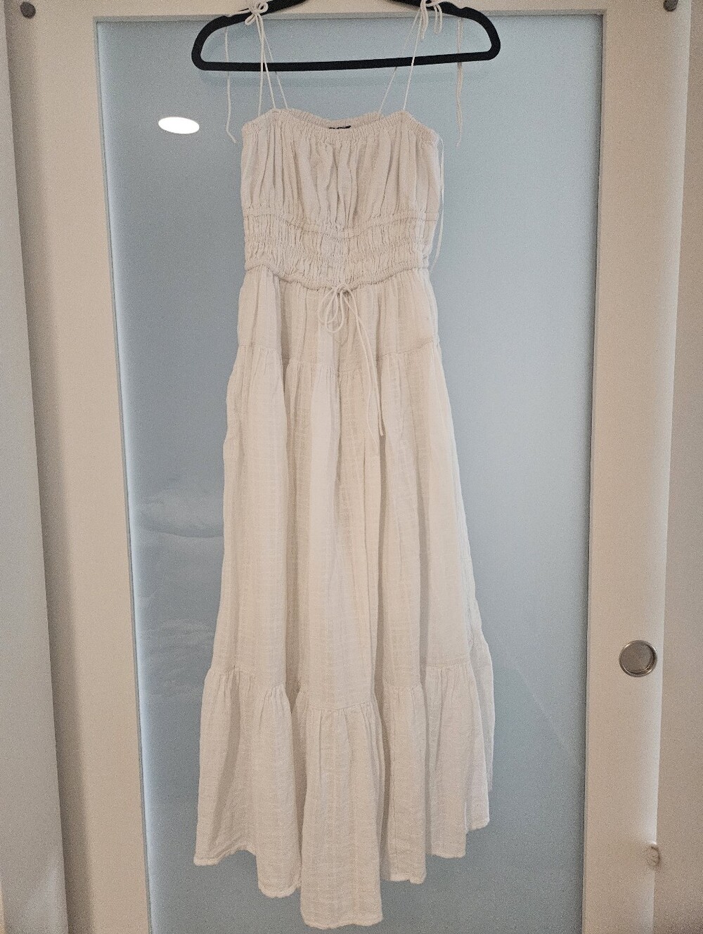 J. Crew Clio Textured Gauze Maxi Dress